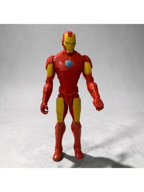 Iron Man Hasbro 12" Action Figure 2014 Red & Yellow Marvel Collectible Toy